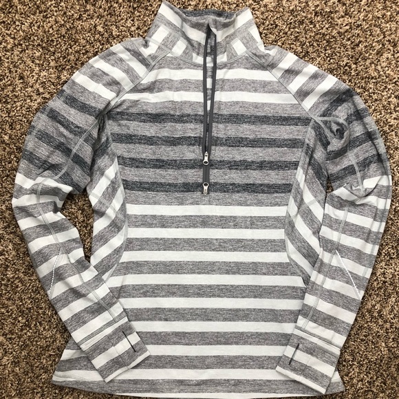 lululemon athletica Tops - Womens Lululemon Athletica stripped long sleeve 12